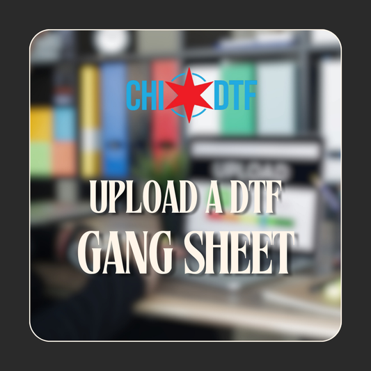 Upload a Gang Sheet
